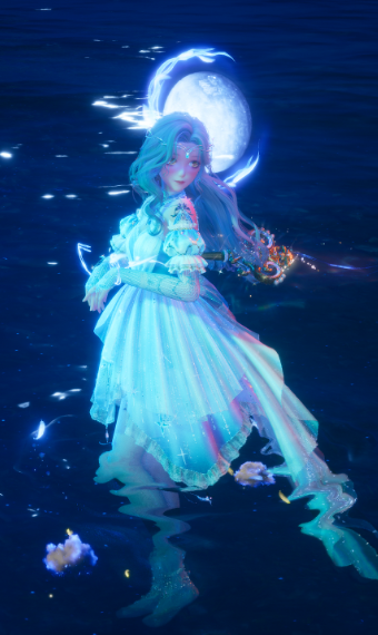 Water fae blue image