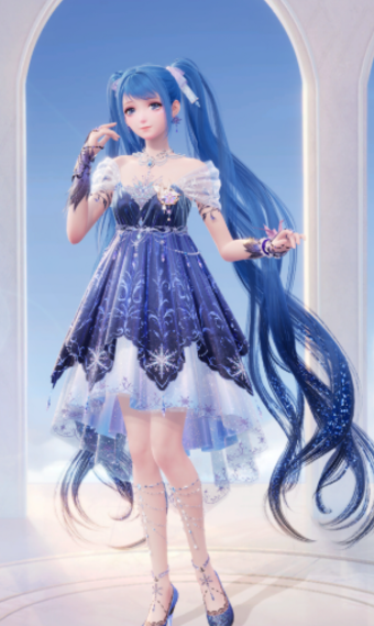 Frozen Dreamscape Beauty image