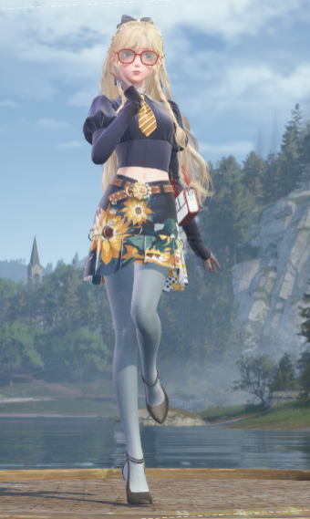 New girl in school image