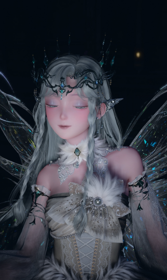 Silverlight - Night Winter fairy queen. image