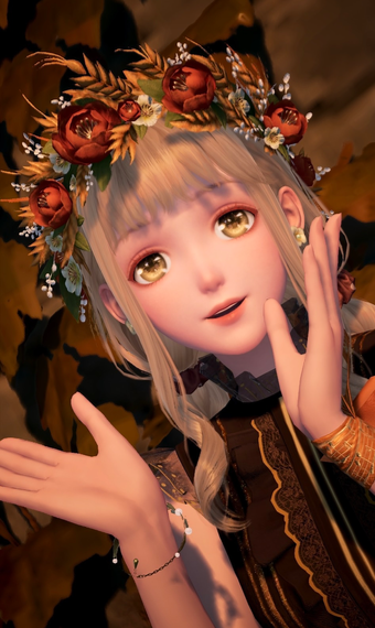 Autumn smile image