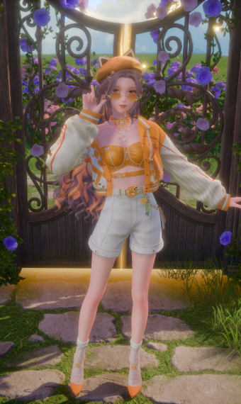 Rocking the Orange Rebel Top...??? image