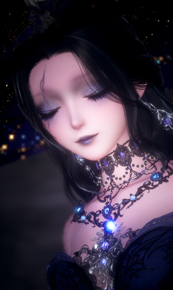 Pale stardust makeup image