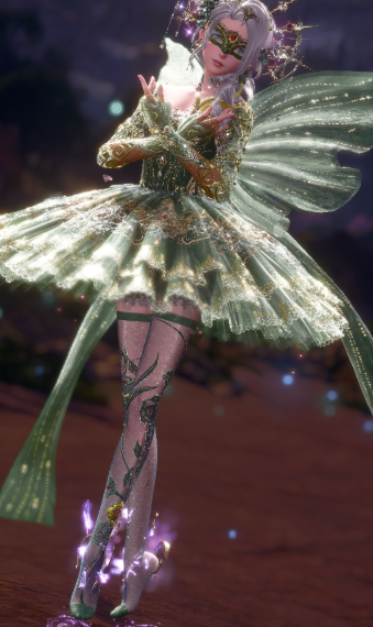 Emerald ballerina. image