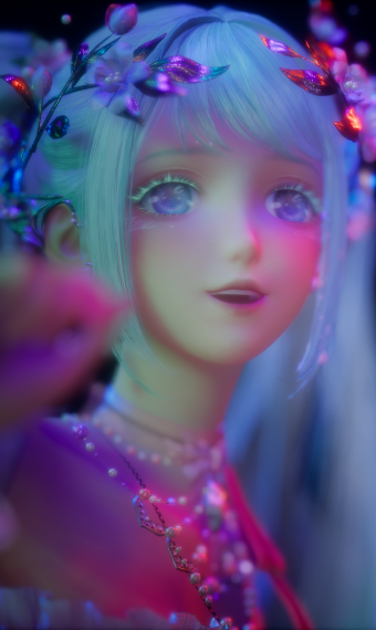 Shiny snowfall image