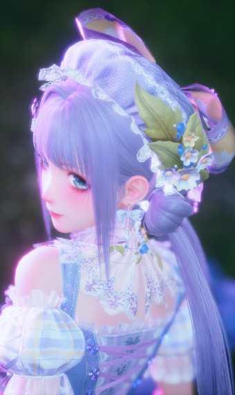 blueberry muffin girl image