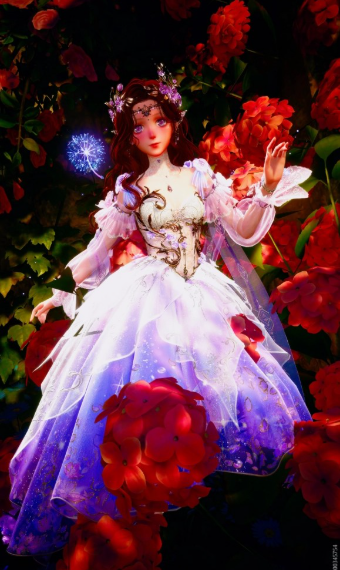 Fairy Elf Garden Roses Deadshotcoco image