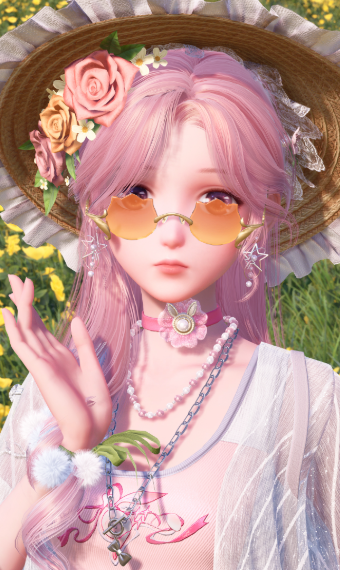 Pinky flowers image